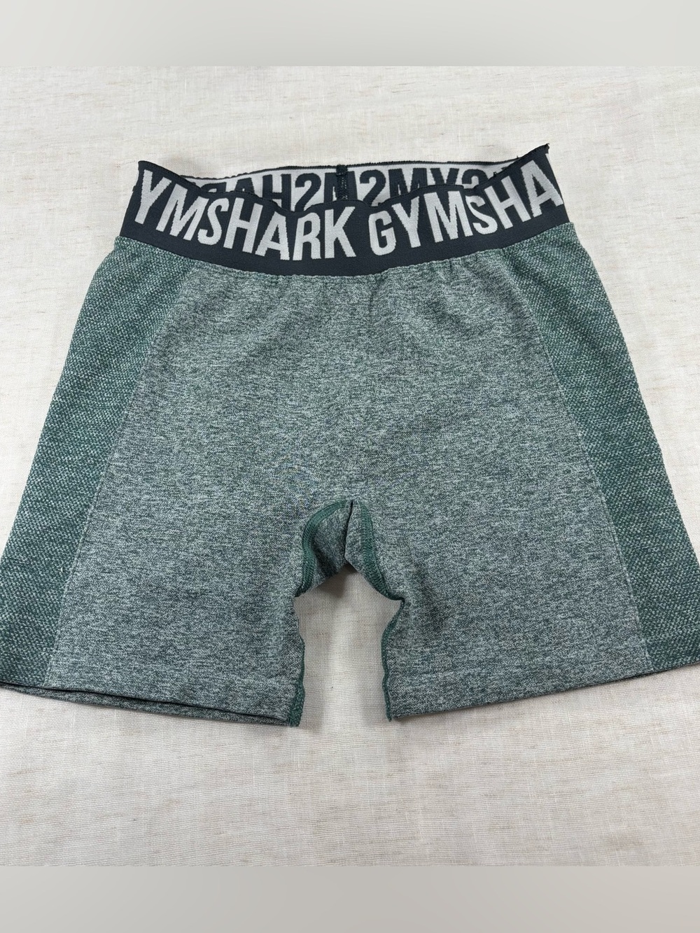 Gymshark Green Heather Seamless Training Shorts